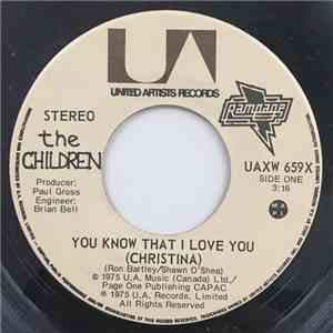 The Children  - You Know That I Love I You (Christina) album