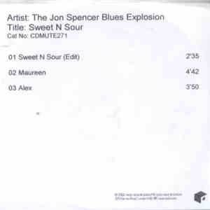 The Jon Spencer Blues Explosion - Sweet N Sour album
