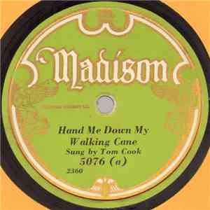 Tom Cook  / Joe Adams  And James Clark  - Hand Me Down My Walking Cane / Twenty-One Years album