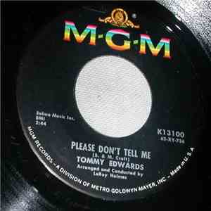 Tommy Edwards - Please Don't Tell Me / Tonight I Won't Be There album