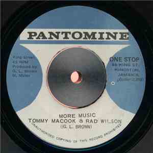 Tommy Macook & Rad Wilson / King Tubby - More Music / King Tubby At The Control album