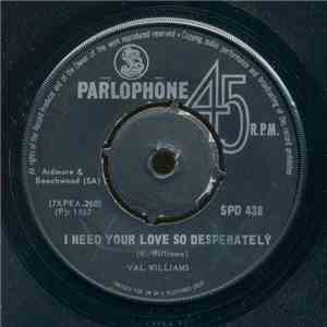 Val Williams - I Need Your Love Desperately album