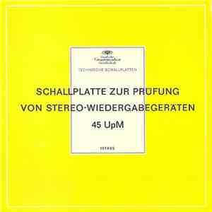 Various - Schallplatte Zur Prüfung Von Stereo Wiedergabegeräten album