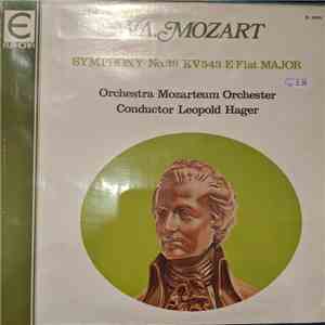 Wolfgang Amadeus Mozart - Symphony No.39 KV543 E-Flat Major album