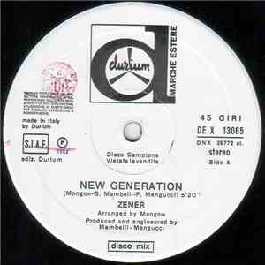 Zener - New Generation album