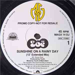 Zoë - Sunshine On A Rainy Day album