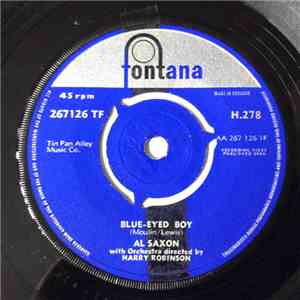 Al Saxon Med Harry Robinson's Orkester - Blue-Eyed Boy album
