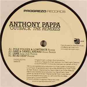 Anthony Pappa - Outback (The Remixes) album