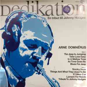 Arne Domnérus - Dedikation (En Tribut Till Johnny Hodges) album
