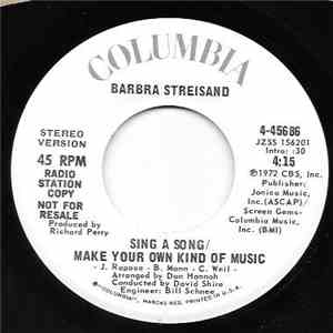 Barbra Streisand - Sing A Song / Make Your Own Kind Of Music album