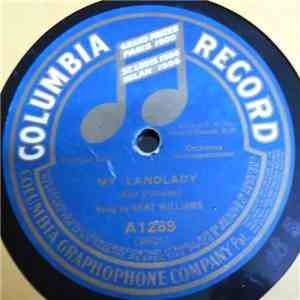 Bert Williams - My Landlady / Nobody album
