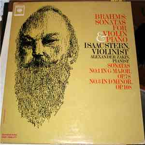 Brahms, Isaac Stern & Alexander Zakin - Violin Sonatas album