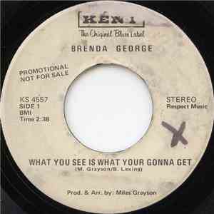 Brenda George - What You See Is What Your Gonna Get / I Can't Stand It (I Can't Take It No More) album
