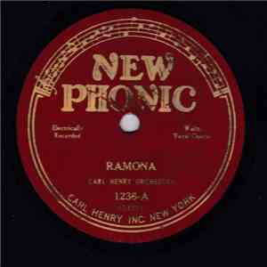 Carl Henry Orchestra / Master Melody Makers - Ramona / I'll See You In June, Dear album