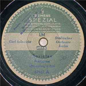 Carl Schuricht, Städtisches Orchester Berlin - Coriolan album