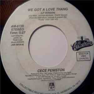 CeCe Peniston - We Got A Love Thang / Finally album