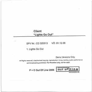 Client - Lights Go Out album