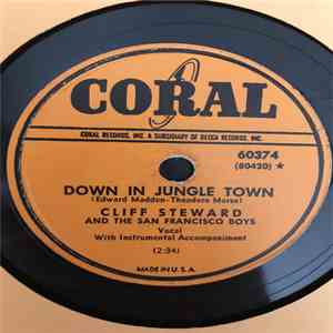 Cliff Steward And The San Francisco Boys - The Aba Daba Honeymoon / Down In Jungle Town album