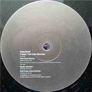 Craig David - 7 Days (Full Crew Remixes) album