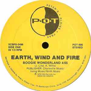 Earth, Wind And Fire / The Emotions - Boogie Wonderland / Best Of My Love / I Don't Want To Lose Your Love album