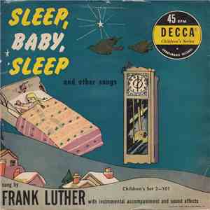 Frank Luther  - Sleep, Baby , Sleep album