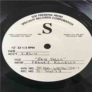 Frankie Knuckles - Rain Falls album