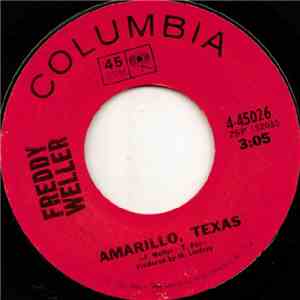 Freddy Weller - Amarillo, Texas / Down In The Boondocks album