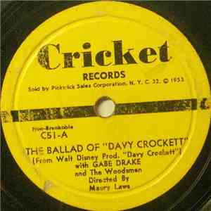 Gabe Drake And The Woodsmen - The Ballad Of "Davy Crockett" / Cowboy Favorites album
