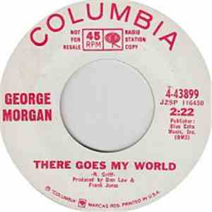 George Morgan  - There Goes My World/Speak Well Of Me album