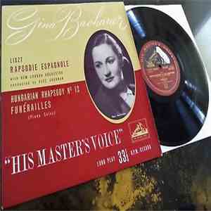 Gina Bachauer - Liszt Rapsodie Espagnole album