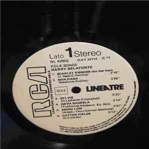 Harry Belafonte - Folk Songs album