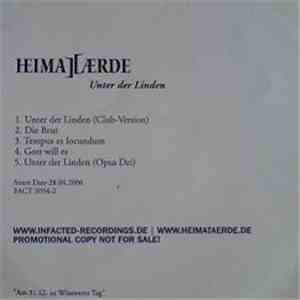 Heimatærde - Unter Den Linden album