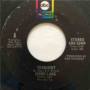 Jerry Lane  - Tearjoint / Walk Off The World album