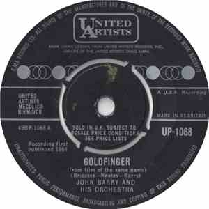 John Barry And His Orchestra - Goldfinger album