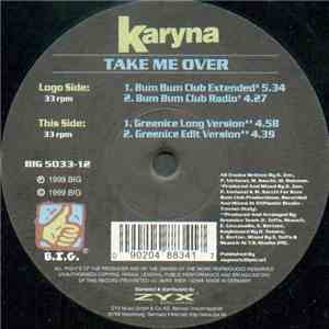 Karyna - Take Me Over album