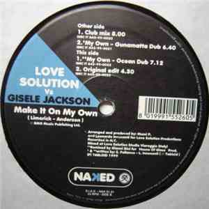 Love Solution vs. Gisele Jackson - Make It On My Own album