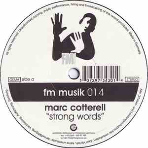 Marc Cotterell - Strong Words album