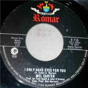 Mel Carter - I Only Have Eyes For You album