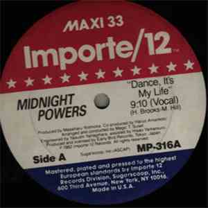 Midnight Powers - Dance, It's My Life album