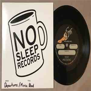 Moose Blood, Departures - Split 7" Test Press album