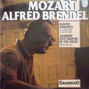 Mozart - Alfred Brendel, Academy Of St. Martin-in-the-Fields, Neville Marriner - Klavier Konzerte D-moll KV 466 / A-dur KV 488 album