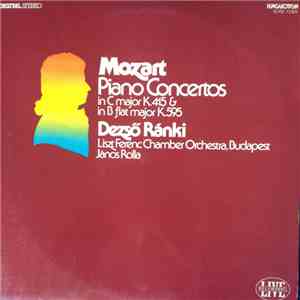 Mozart, Dezső Ránki, Liszt Ferenc Chamber Orchestra, János Rolla - Piano Concertos In C Major, K.415 & In B-Flat Major, K. 595 album