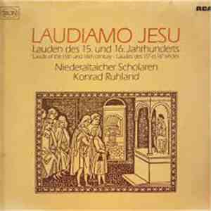 Niederaltaicher Scholaren, Konrad Ruhland - Laudiamo Jesu album