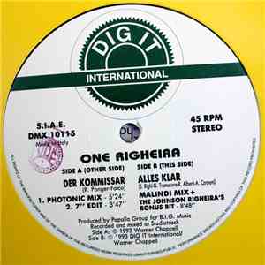 One Righeira - Der Kommissar / Alles Klar album