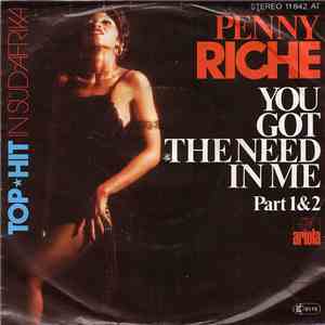 Penny Riche - You Got The Need In Me (Part 1 & 2) album