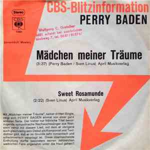 Perry Baden - Mädchen Meiner Träume album