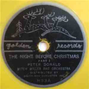 Peter Donald , Mitch Miller And Orchestra - The Night Before Christmas album