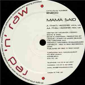 Radars - Mama Said album