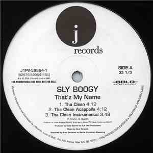 Sly Boogy - That'z My Name album
