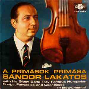 Sándor Lakatos - A Primások Primása album
